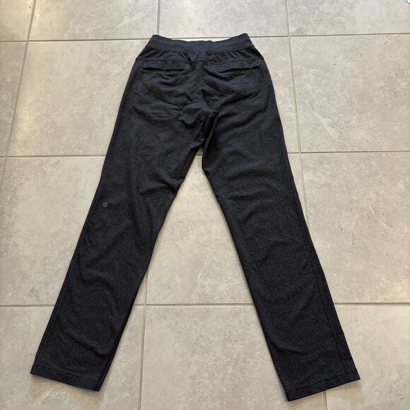 Lululemon Pants Men's Size Small Jogger Heathered Gray Athleisure 32” Inseam - Picture 9 of 11